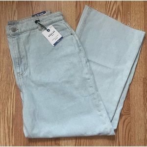 Adalae Margaery Wide Leg Denim Jeans size 14 Regular New